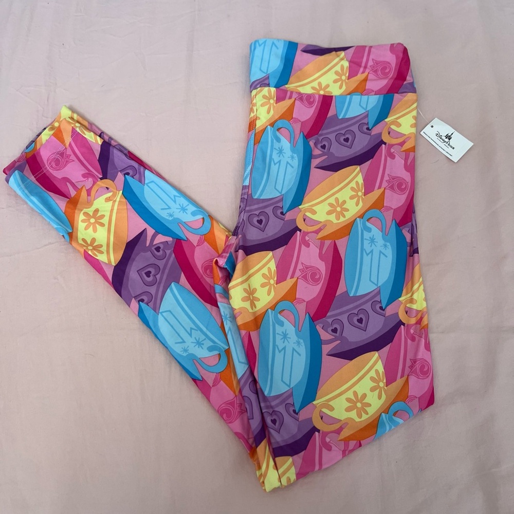 COPY - Disney Alice In Wonderland Teacup leggings - Picture 3 of 5